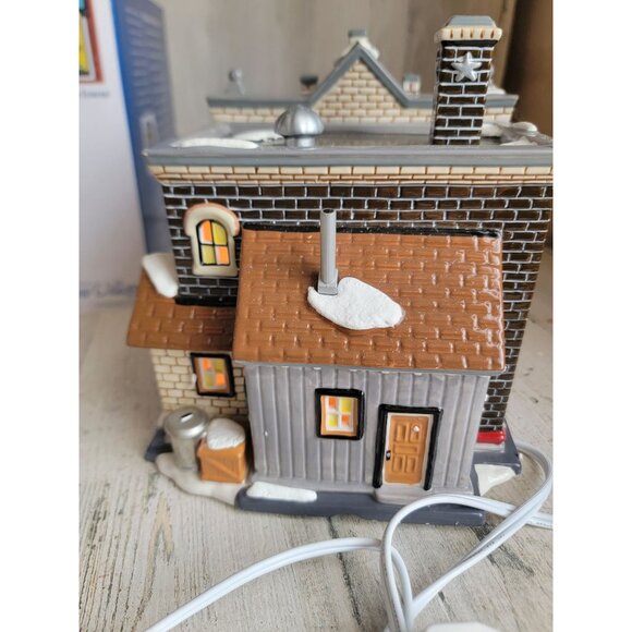 Dept 56 799931 Sam's Butcher Shop snow village accessory Xmas meat - Picture 7 of 7